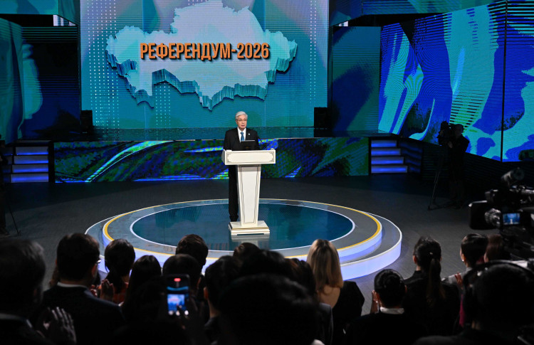 Президент Касым-Жомарт Токаев ознакомился с результатами экзит-полла, проведенного в ходе республиканского референдума