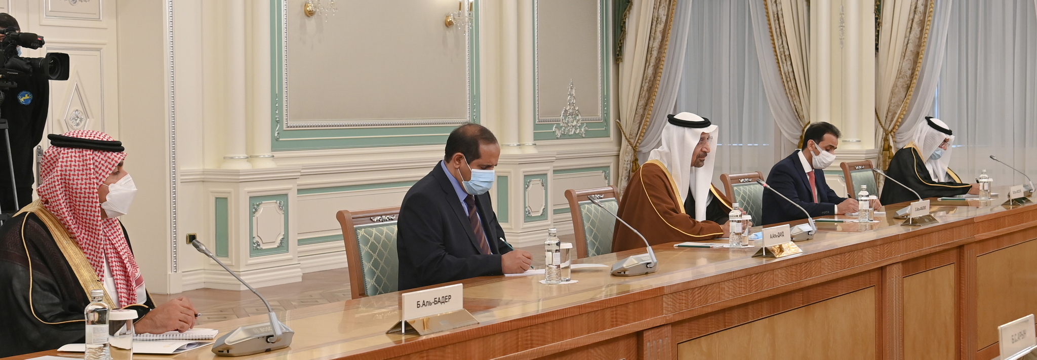 Президент Сауд Арабиясы Корольдігінің Инвестиция министрін қабылдады ﻿