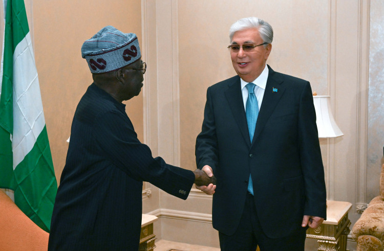 Head of State holds meeting with the President of Nigeria, Bola Ahmed Tinubu