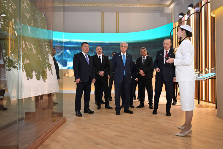 Түркі мемлекеттері ұйымына мүше елдердің басшылары Turkistan визит-орталығының жұмысымен танысты