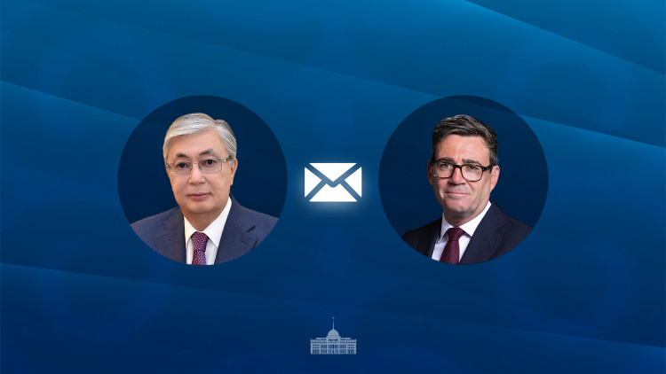 Президент Қасым-Жомарт Тоқаев Эндрю Бернемді Ұлыбритания және Солтүстік Ирландия Біріккен Корольдігінің Премьер-министрі қызметіне кірісуімен құттықтады