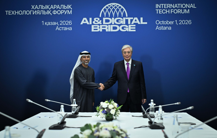 Kassym-Jomart Tokayev Receives UAE Delegation