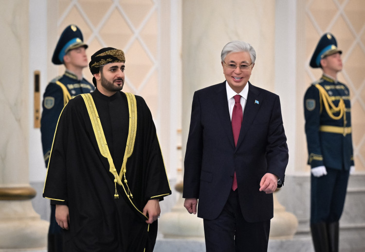 Мемлекет басшысы Оман Сұлтандығы Премьер-министрінің экономикалық мәселелер жөніндегі орынбасары Зиязин бен Хайсам Әл Саидты қабылдады