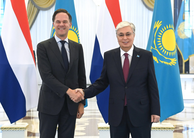 The Head of State met with Prime Minister of the Kingdom of the Netherlands Mark Rutte