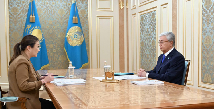 Мемлекет басшысы Бала құқықтары жөніндегі уәкіл Динара Зәкиеваны қабылдады