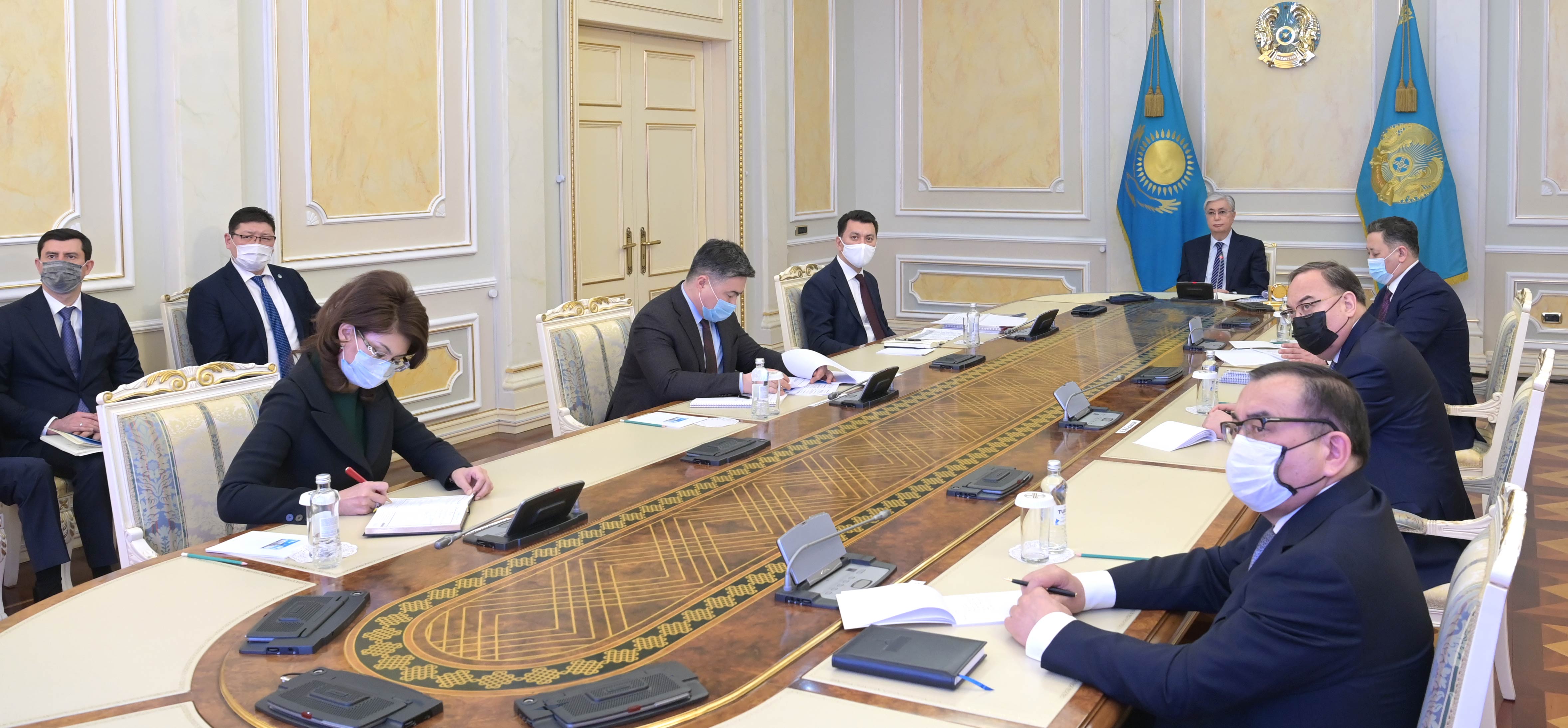 Глава государства провел расширенное заседание Правительства Республики  Казахстан — Официальный сайт Президента Республики Казахстан