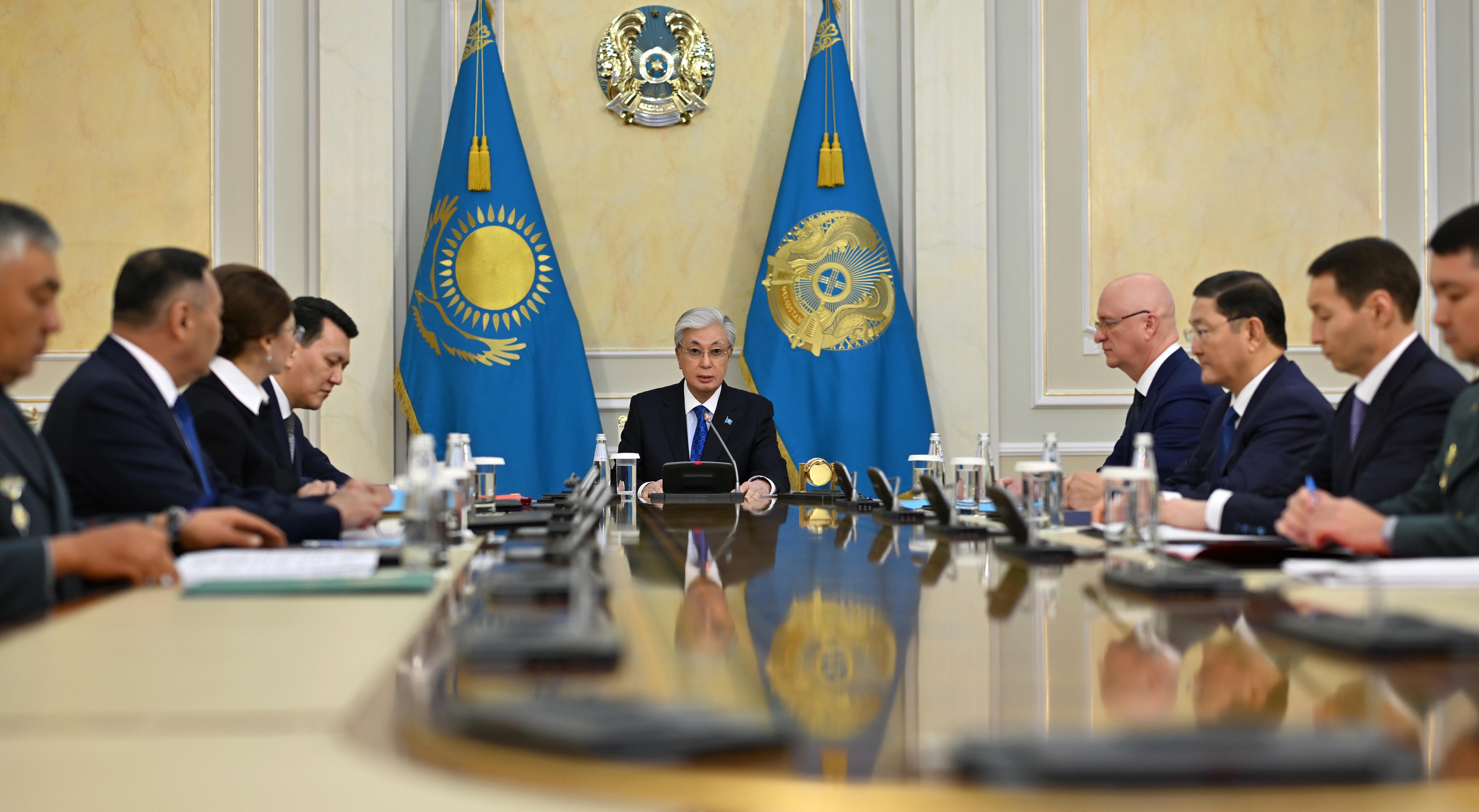Президент әскери реформа мәселелері бойынша Қауіпсіздік Кеңесінің отырысын өткізді