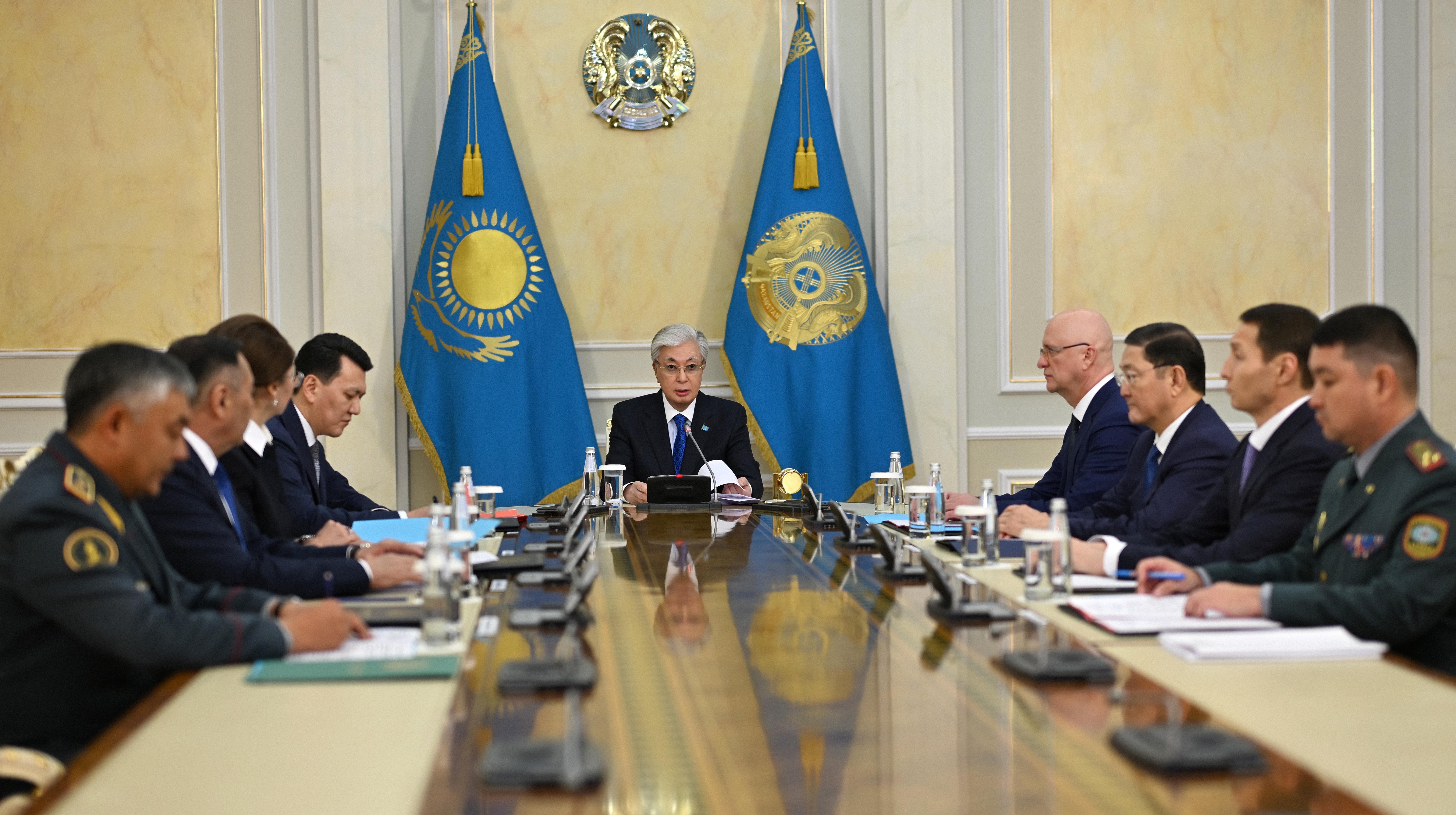 Президент әскери реформа мәселелері бойынша Қауіпсіздік Кеңесінің отырысын өткізді