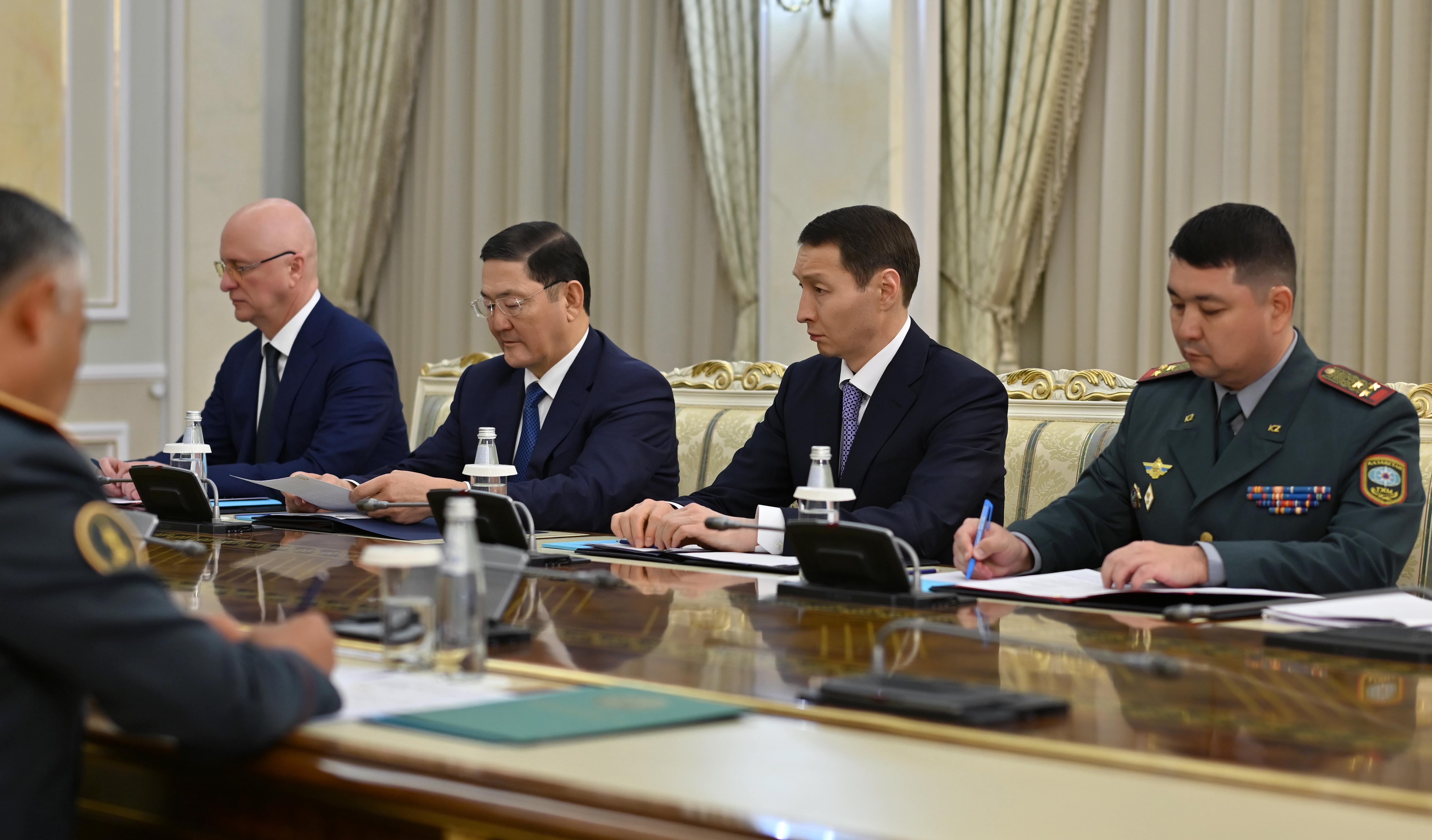 Президент әскери реформа мәселелері бойынша Қауіпсіздік Кеңесінің отырысын өткізді